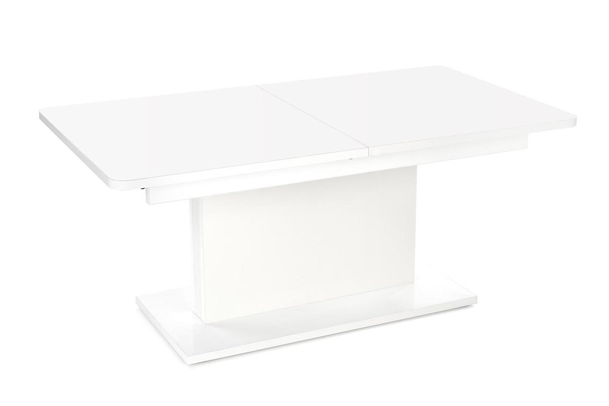 BUSETTI dohányzóasztal, asztallap: matt fehér, lábak: matt  fehér  BUSETTI, Konferenční stolek, Deska: fehér matt, Nohy: fehér matt