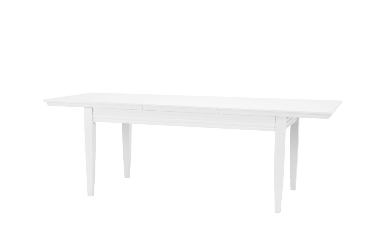 Stůl rozkládací Desentio - Bílá alpská matná Stůl rozkládací desentio