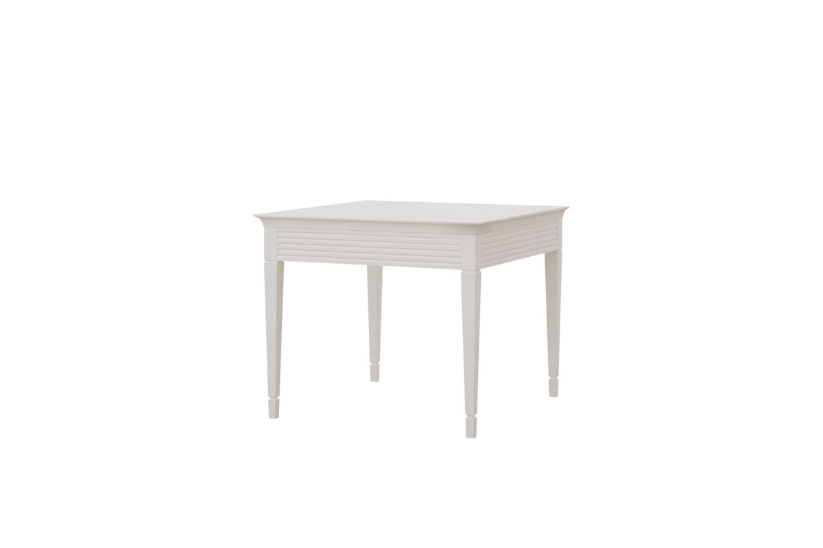 Konferenční stolek Desentio 65 cm - Bílá alpská matná stolek do obývacího pokoje Desentio