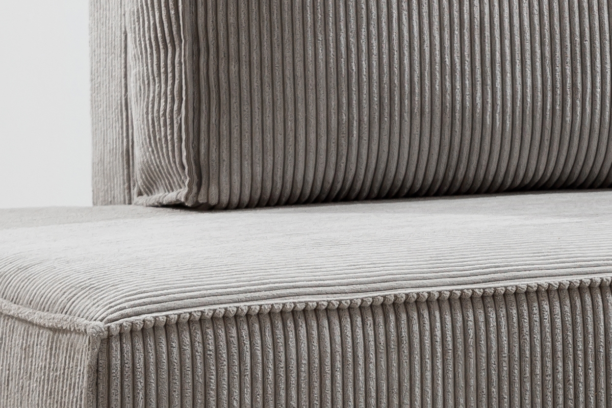Set de canapea de colț cu funcție de dormit Flabio L měkké, odnímatelné polštáře na opěradle