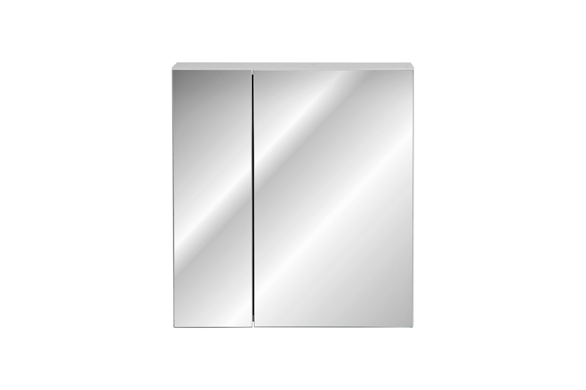 Skříňka zrcadlová Leonardo White 60 cm - Bílá Skříňka zrcadlová do koupelny leonardo 