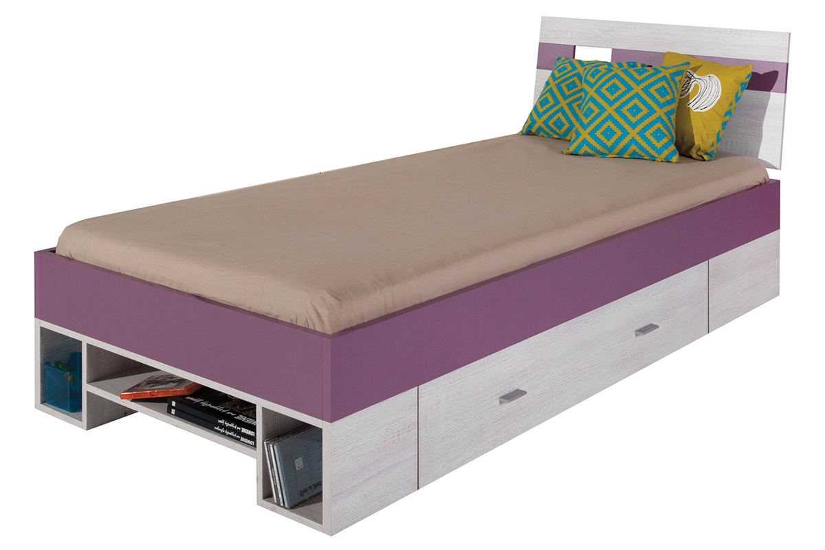 Komplet nábytku mlodziezowych Next systém B jednoosobowe Dětská postel