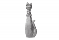  Keramická figurka MELODY 01 Stříbrný figurka kot