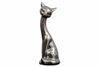 Keramická figurka PLATO 10 Stříbrný figurka kot