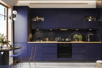 Livia D35 P/L - Skříňka spodní Kuchyně Trend Line Livia - aranzacja 3 - Barevný odstín tmavě modrý Mat 