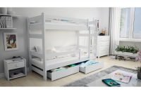 Detská posteľ poschodová Alis PP 014 - Biely, 90x200 Detská posteľ poschodová Alis PP 014 - Farba Biely 
