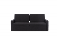 New Elegance kanapé kinyitható szekrényágyhoz 140 cm - Austin 21 fekete Černá Pohovka z poduszkami 
