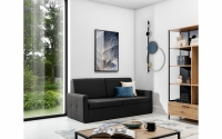 New Elegance kanapé kinyitható szekrényágyhoz 160 cm - Austin 21 fekete Černá Pohovka a nappaliba 