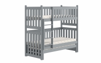 postel patrová  výsuvná Swen PPV 023 - šedý, 80x160  postel patrová  výsuvná Swen - Barva šedý 