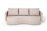 Canapea pliabil pentru camera de zi Karien - bej Element 17/spumă de înaltă elasticitate HR  Canapea pliabil pentru camera de zi Karien