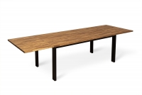 Stůl dřevo Loft Rozalio 160x90 - Venge Stůl dřevo Loft Rozalio 160x90 - Venge - zdjecie pogladowe - Stůl z dostawkami