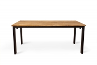 Stôl Drevené Loft Rozalio 200x100 - Dub prírodné Stôl Drevené Loft Rozalio 200x100 - Dub prírodné - Predná časť
