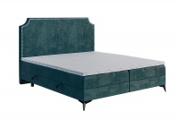 Boxspring posteľ s úložným priestorom Telio 160x200  Boxspring posteľ s úložným priestorom Telio