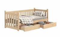 postel přízemní drewniane Swen DP 001 - Borovice, 80x180 postel přízemní drewniane Swen DP 001 - Borovice