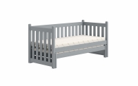 postel přízemní výsuvná Swen s zásuvkami - šedý, 80x180 postel přízemní výsuvná Swen - Barva šedý 