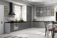 Lora D5 - dolná skrinka lora - Kuchyňa v sivej farbe