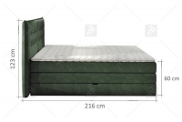 Boxspring posteľ Fendy Bonn 95-  160 x 200 - výpredaj 