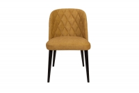 židle drewniane Azarro s čalouněným sedákem - hořčice Zetta 296 / černé Nohy židle drewniane Azarro s čalouněným sedákem - hořčice Zetta 296 / černé Nohy