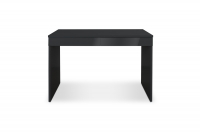 Písací stôl voľne stojace Combo 14 - grafit/MDF Čierny lesk