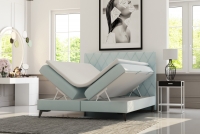 Boxspring postel Palawio 160x200 čalouněná postel s úložnými prostory na ložní prádlo