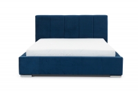 Postel do ložnice s úložným dostorem Adalio 180x200 postel do ložnice v barevném odstínu tmavě modrém