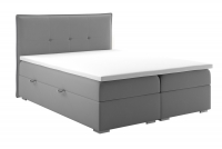 Boxspring posteľ s úložným priestorom Ethan 160x200 Posteľ z materacem 