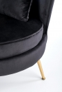 ALMOND fotel - fekete almond Křeslo relaxační Černé