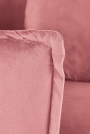 Fotoliu tapițat  ALMOND -  roz almond Křeslo relaxační Růžové
