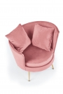 ALMOND karosszék - rózsaszín almond Křeslo relaxační Růžové