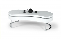 AUREA dohányzóasztal - fehér aurea Konferenční stolek Bílý