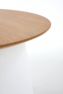 AZZURA dohányzóasztal - natúr / fehér azzura Konferenční stolek přírodní / Bílý