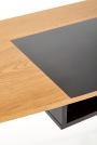B41 íróasztal, tölgyfa sárga / fekete b41 Psací stůl Dub Žlutý / Fekete