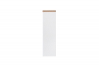 Skříňka horní do koupelny Bali White 830 - Dub wotan / Bílý lesk Skříňka závěsná do lazienki Bali White 35 cm - Dub wotan/Bílý lesk 