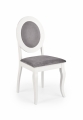 Židle Barock - Bílý / Popelový Židle Barock - Bílý / Popelový