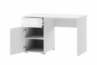 Psací stůl Alwa 14 Bílý lesk - akce psací stůl Alwa 14 120 cm - Bílý lesk