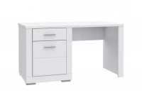 psací stůl Snow z szuflada i szafka 140 cm - Bílý  psací stůl Snow z szuflada i szafka 140 cm - Bílý 
