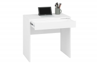 psací stůl mlodziezowe Kendo 01 z szuflada 83 cm - Bílý psací stůl bílý