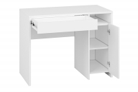 Písací stôl wolnostojace Kendo 02 z szuflada 102 cm - Biely Písací stôl pre mládež