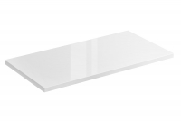 Deska Capri 890 - Bílý lesk - 60 cm Deska do koupelny v bílém lesku