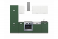 Komplet nábytku kuchennych Otin 2,7 m - Zelený labrador/Bílý Komplet nábytku kuchennych Otin 2,7 m - Zelený labrador/Bílý