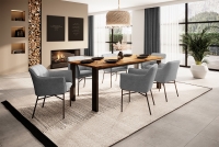 stôl Drevené Loft Rozalio 180x90  