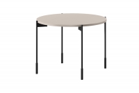 Kulatý kávový stolek Sonatia 60 cm - kašmírová konferenční stolek okragly Sonatia 60 cm - kašmír