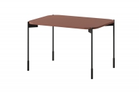 Kávový stolek Sonatia 70x50 - burgund stolik kawowy prostokątny