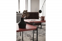Kávový stolek Sonatia 60 cm - burgund Konferenční stolek sonatia