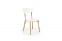 Buggi szék - natúr / fehér Židle Buggi - přírodní / bílé