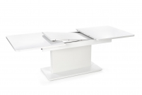 BUSETTI dohányzóasztal, asztallap: matt fehér, lábak: matt  fehér  busetti, Konferenční stolek, Deska: fehér matt, Nohy: fehér matt