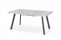 Masă de sufragerie Dallas 160-220 cm - marmură dallas stůl rozkládací Černá Konstrukce, Deska - marmură