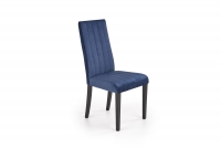 DIEGO 2 Židle Černá / čal. velvet prošívané Pruhy - MONOLITH 77 (tmavě modrý) DIEGO 2 Židle Černá / čal. velvet prošívané Pruhy - MONOLITH 77 (tmavě modrý)