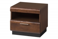 Nočný stolík Porti 79 - antický dub drevená Nočný Stôlík Porti 79 z szuflada 50 cm - Dub antický