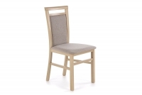 dřevěna židle Erota s čalouněným sedákem - Inari 26 / Dub sonoma čalouněné židle pro jídelny